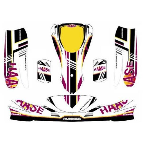 HAASE STICKER KIT - Karts And Parts Ltd