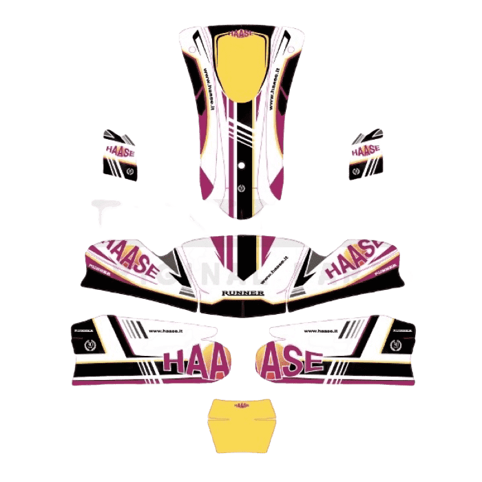 HAASE STICKER KIT - Karts And Parts Ltd